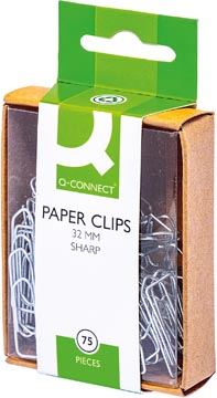 q-connect papierkl 32mm 75x