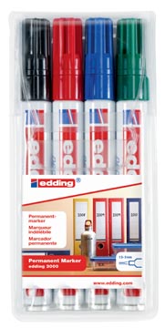 edding perm marker 3000 et 4x
