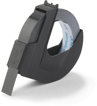 dymo tape omega 9mm zwart