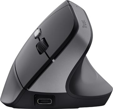 Trust Bayo Ii Draadloze Ergonomische Muis, Voor Rechtshandigen