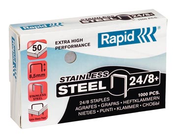 nietjes rapid 24/8 rvs 1000x