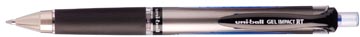 Uni-ball roller Signo GeI Impact RT, brede punt 1mm, blauw 