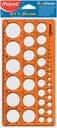 maped cirkelsjabloon blister