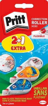 pritt mini correctieroller 2+1