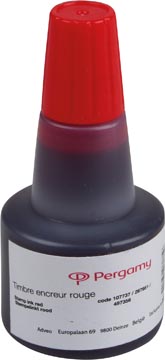 pergamy stempelinkt 28ml rood