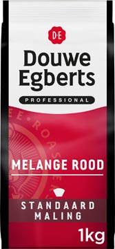 douwe koffie rood 1kg stand