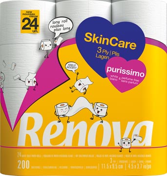 renova toiletpap 3l 200v p24