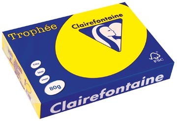 trophee a4 80g 500v fluogeel