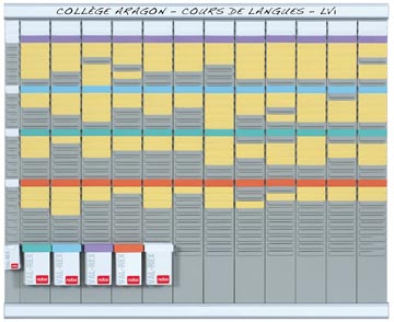 nobo jaarplanner 12pan 32sleuf