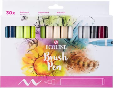 ecoline brush pen 30x addition