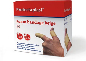 schuimverband 6cmx4,5m beige