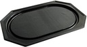 cateringschaal 35x25 zw pk10
