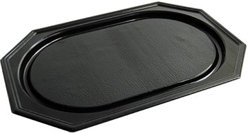 cateringschaal 55x36 zw pk10