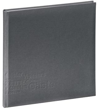 gastenboek grijs europe