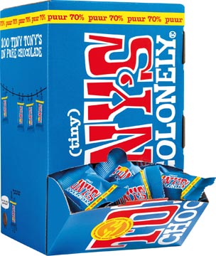 tony's chocolonely 900g 100pur