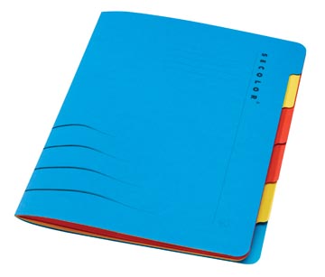 sorteermap secolor bl a4 6tabs