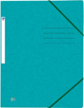 oxford top elastomap a4 aqua
