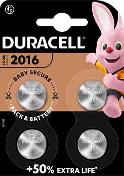 duracell knoopcel cr2016 bls4