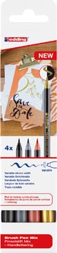 met brushpen e1340 ass mix x4