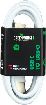 greenmouse kab usbc/usbc 1m wt