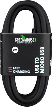 greenmouse kab usba/micr 2m zw