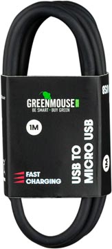greenmouse kab usba/micr 1m zw