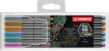stabilo pen 68 stift metal et6