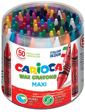 carioca waskrijt wax maxi 50x