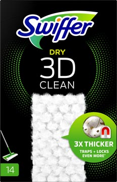 swiffer dry 3d clean navul x14