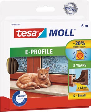 classic tochtstrip e 6m br