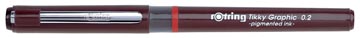 tikky graphic 0,2mm zwart