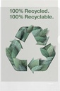 Esselte L-Map, 100 % Gerecycleerd, Transparant, Doos Van 100 Stuks