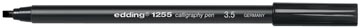 kalligr.stift 3,5mm zwart