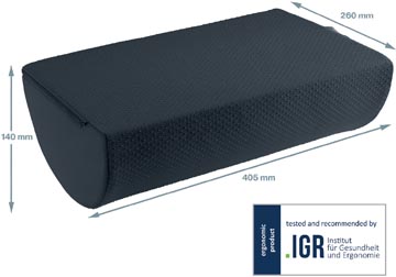 leitz cosy voetensteun grijs