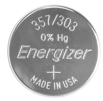 energizer knoopcel 357/303