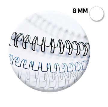 fellowes draadrug 8mm wt 100x