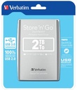 verbatim hdd3 2tb zilver