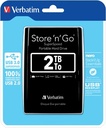verbatim hdd3 2tb zwart