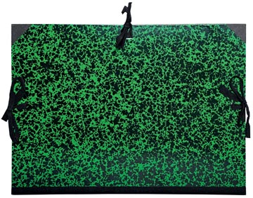 tekenmap met 3p.linten 26x33cm