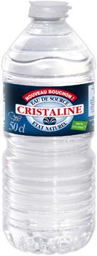 Cristaline Plat Water, Fles Van 50 Cl, Pak Van 24 Stuks