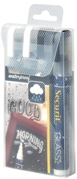 waterproof krijtmark m zw/w 4x