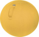 leitz cosy zitbal geel