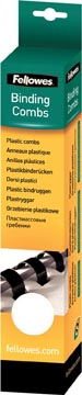 fellowes bindrug 8mm wit 25x