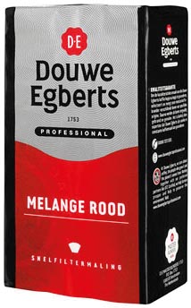 douwe koffie rood 500g snel
