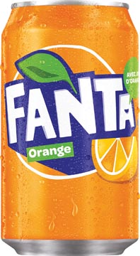 fanta orange blik 33cl pk24