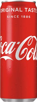 coca cola blik 25cl sleek pk24
