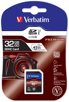 verbatim sdhc premium 32gb