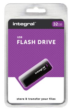 integral usb2 32gb zwart