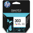 HP 303 Tri-Color Original Ink Cartridge