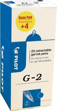 gelroller g-2 f blauw 16+4